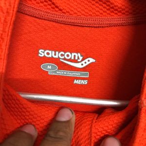 Saucony Orange Long Sleeve T Shirt