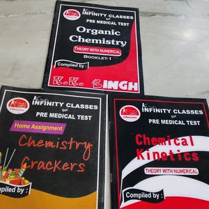 Chemistry Infinity Classes Notes Pack Of 3 .