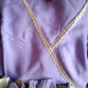 Angrakha Kurta Set