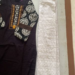 Chikankari Plazo Nd Kurti