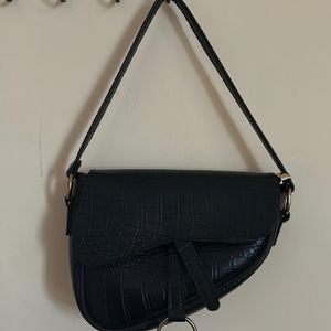 Black Satchel Bag