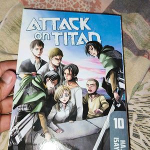 AOT Box Set Vol. 10-12 manga/book (Og) With Pstr