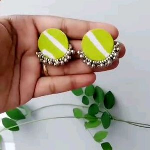 Fabric Earring No 43