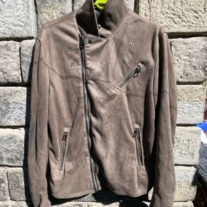 Zara Suede Leather JACKET