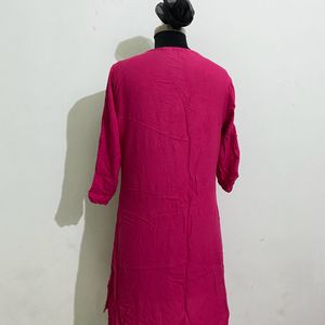 Deep Pink kurta