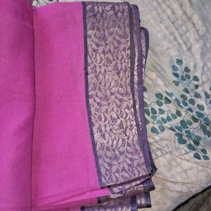 Two Pure Bengal Cotton Sarees Combo