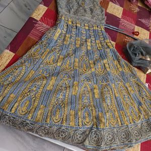 Ethnic Grey Gown