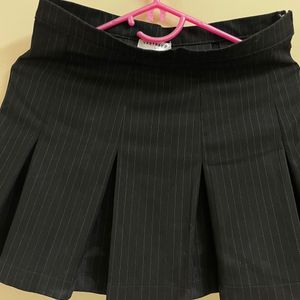 Korean Pleated Mini Skirt