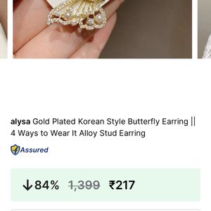 Korean Pintresty Earings