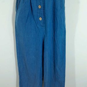 Blue Jumpsuit For Girl's