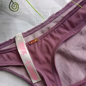 Pink VS Velvet Thong
