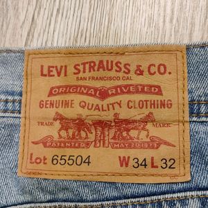 Sc4603 Levi Strauss Jeans Waist 34