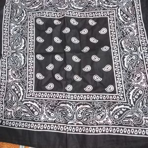 Black Pure Cotton Designs Cloth