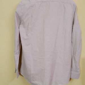 Beige Men Shirt