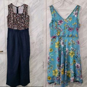 Combo Offer Of Jumpsuit & Dress