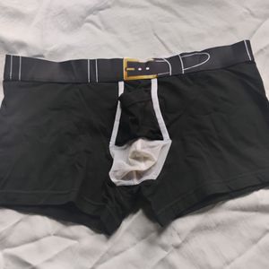 Black Rare Design Underwear For Men