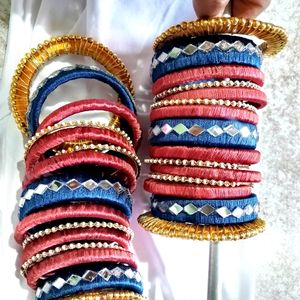 Handmade Silk Thread Bangles