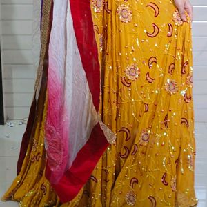 Heavy Sequin Work Lehenga Choli