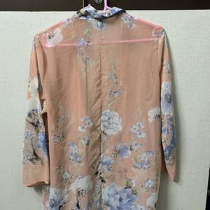 Floral Printer Shrug