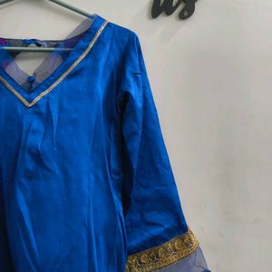 ROYAL BLUE PAKISTANI KURTA SET 💙