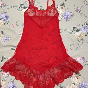 Red Chilli Net Dress