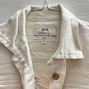 White Denim Jacket