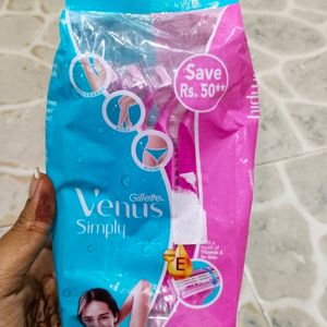 Venus Simply Razor Pack Of 5