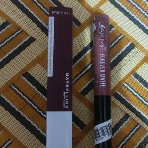 lipsticks combo both are new one time used