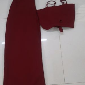 Imported Maroon Co Ord Set