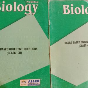 Allen Biology questions practice Books For Neet