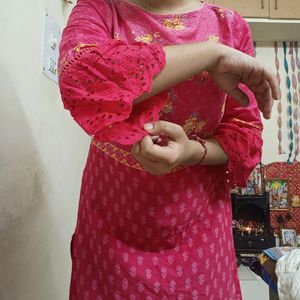 Biba New Pink Kurta