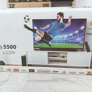 55" Assembled Tv Brand New One Year Guarantee