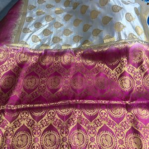 New Silk Blended Saree.