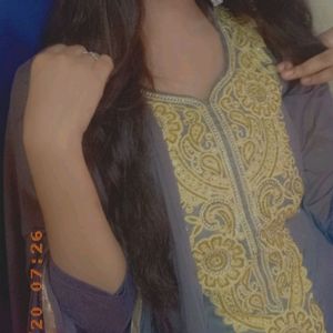 NEW STITCHED KURTI WITH CHURIDAR AND DUPATTA