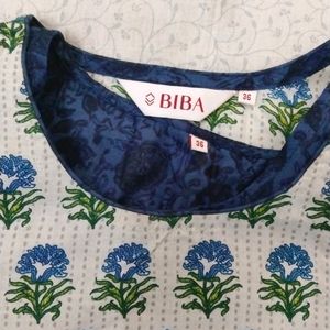 Biba Branded Kurta + Inner And Pant Set