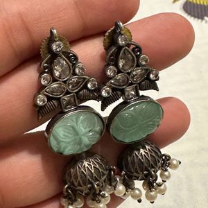 Oxidised Earrings