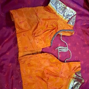 Kanchi Pattu Saree With Blouse