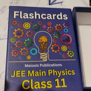 Class 11 Physics Jee Flashcard By Meiosis Pub