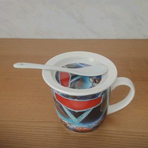 Cute Cup Saucer And Spoon