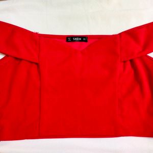 🎉OFFER♥️ Hot Red Shein Top ♥️