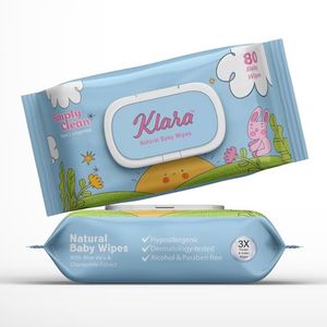 Klara Natural Wipes