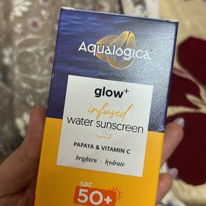 Aqualogica Water Sunscreen