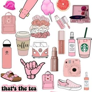 Pink Aesthetic Stickers