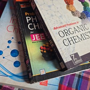 JEE MAINS & ADV CHEMISTRY BOOKS