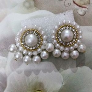 Fancy Paral Party Wear Have Long Size Earrings