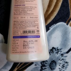 Plum Body Lotion