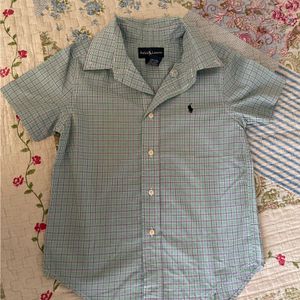 Ralph Lauren Checkered Shirt For 4-5 Yr Kid