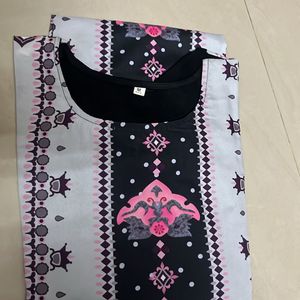 Designer Crepe Stylish A-line Kurta