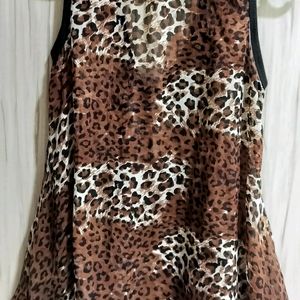 Animal print Top