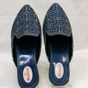 Navy Blue Half Shoes For Sell